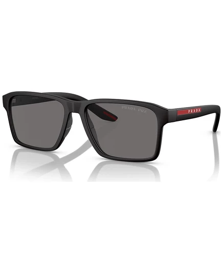 Мужские солнечные очки Prada PS05YS, поляризованные, черные