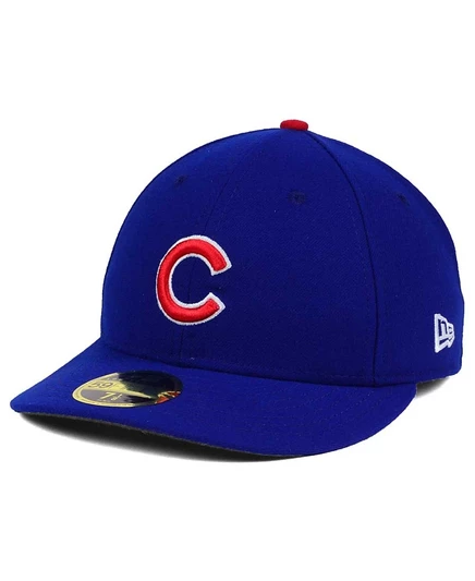 Новая эра Chicago Cubs Low Profile AC Performance 59FIFTY Cap синего цвета