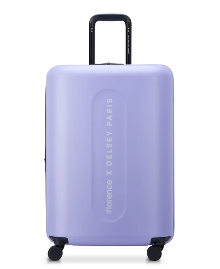 Чемодан Florence by Mills x Delsey Paris Catch Flights средний, фиолетовый