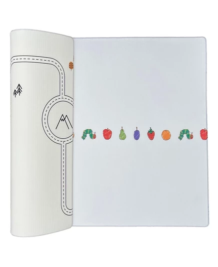 Игровой коврик World of Eric Carle x, Caterpillar life + Country road nordic, детский игровой коврик multi