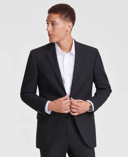 Мужской костюм DKNY Modern-Fit, черный