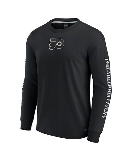 Мужская лонгслив Fanatics Philadelphia Flyers, черная