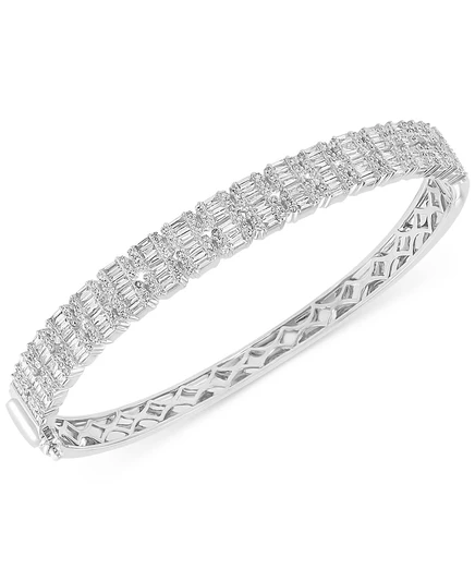Браслет EFFY Collection 2 карат 14k белое золото, серебристый