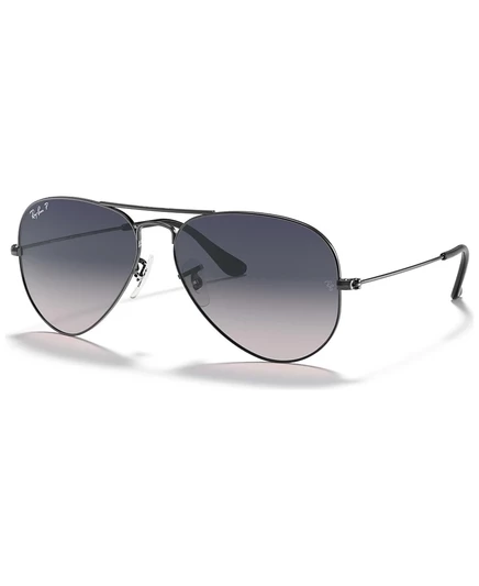 Унисекс солнечные очки Ray-Ban RB3025 поляризованные, черные