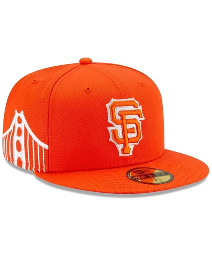 Мужская кепка New Era оранжевого цвета San Francisco Giants City Connect 59 размера 