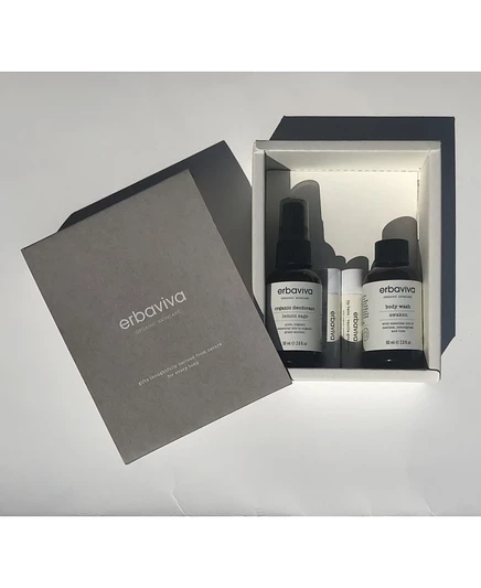 Набор Erbaviva Body Discovery Kit, 4,16 унции, без цвета