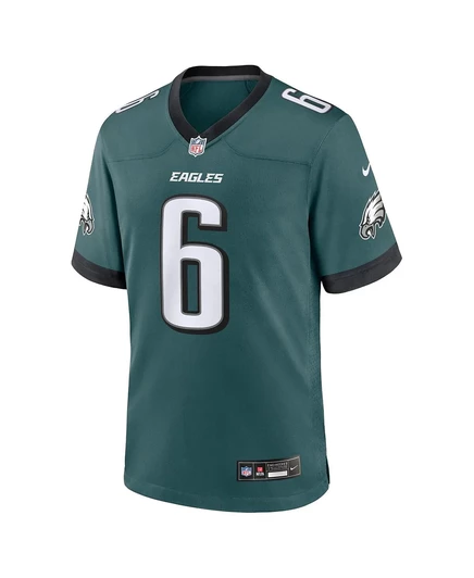 Мужская футболка Nike для командных игр DeVonta Smith Midnight Philadelphia Eagles от Nike green
