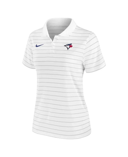 Женская белая футболка поло Toronto Blue Jays Authentic Collection Victory Performance от Nike white
