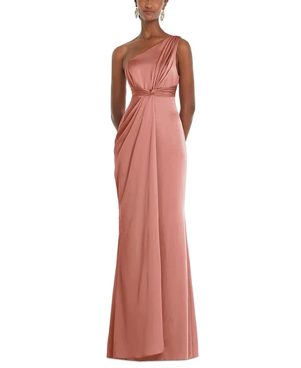 Женское платье Dessy Collection 3111, розовое