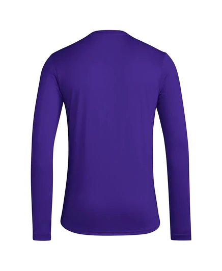 Мужская фиолетовая футболка Adidas Washington Huskies Locker Football Pre-Game AEROREADY с длинным рукавом от Adidas purple