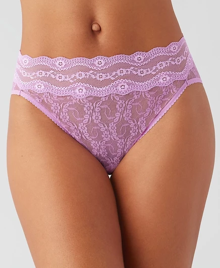 Женские трусы b.tempt'd Lace Kiss 978382, дымчато-фиолетовые