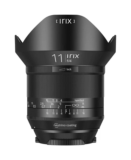 Объектив Irix 11 мм f/4 Blackstone для Pentax, MF, черный