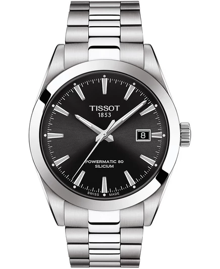 Мужские часы Tissot Powermatic 80 Gentleman, 40 мм, сталь