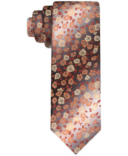 Мужской галстук Van Heusen Floral Shadow, оранжевый