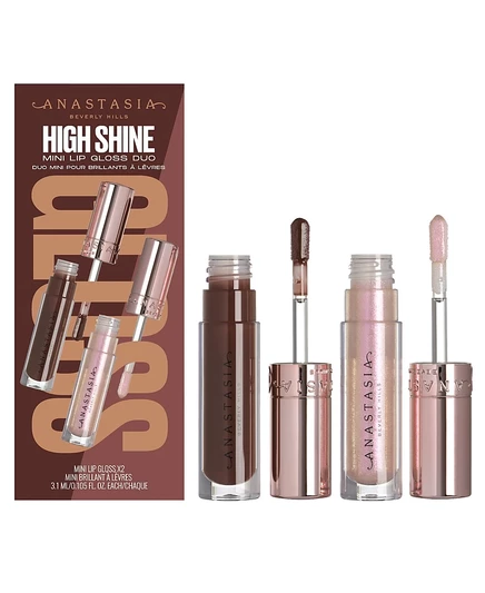 Anastasia Beverly Hills, 2 шт. Глянцевый мини-блеск для губ multi