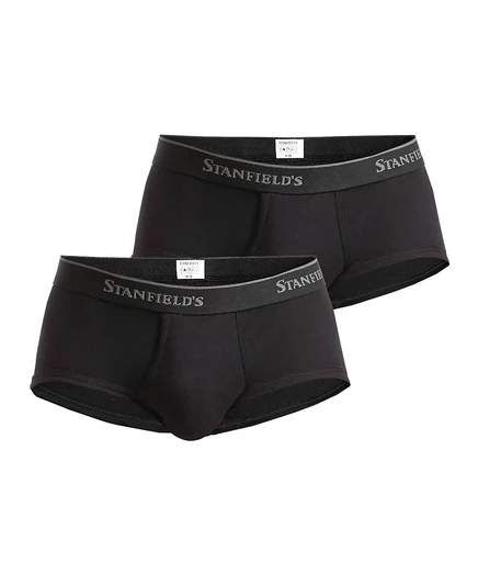 Мужские брифы STANFIELD'S Supreme, 2 шт., черные
