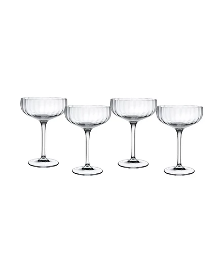 Бокалы для шампанского Villeroy Boch Rose Garden Coupe, набор из 4 бокалов для шампанского