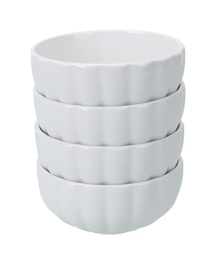 Набор мисок BIA Cordon Bleu Petal, 4 шт., белый