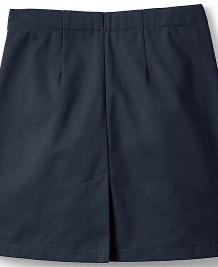Детская юбка-шорты Lands' End Blend Chino, синяя