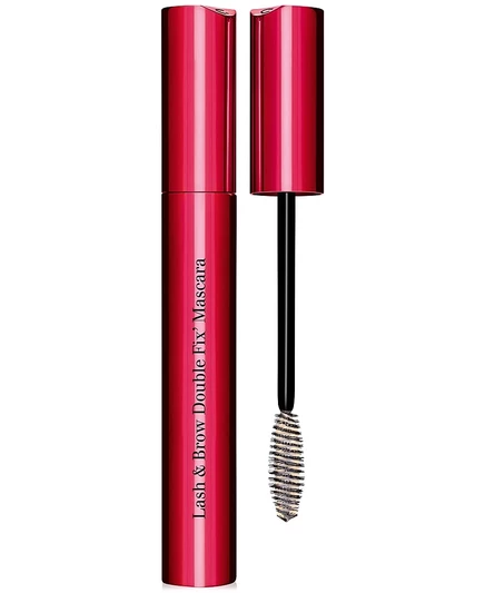 Водостойкая тушь для ресниц и бровей Clarins двойной фиксации белого цвета