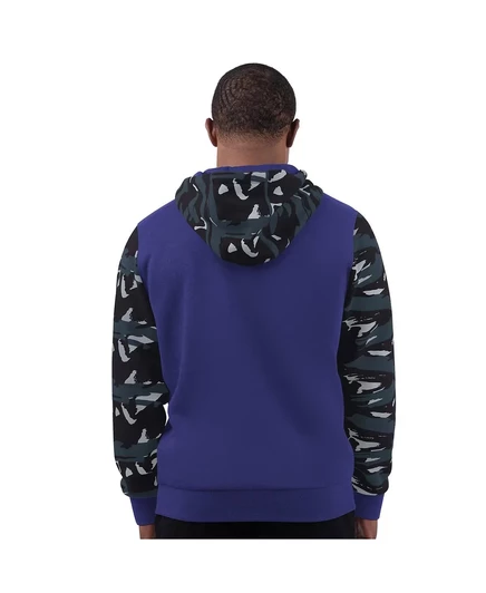Мужская фиолетовая толстовка Baltimore Ravens Thursday Night Gridiron с капюшоном на молнии purple, gray