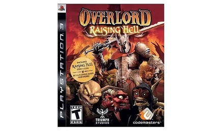 Игра codemasters overlord raising hell для ps3, разноцветная