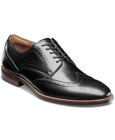 Мужские оксфорды Florsheim Ruvo вингтип, черные