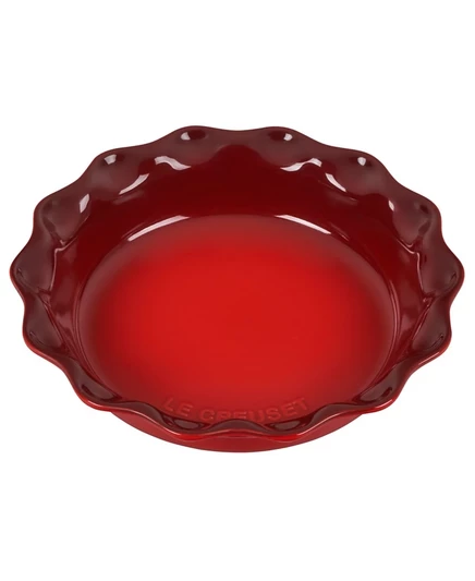 Форма для пирога Le Creuset 9″, керамическая, вишневая