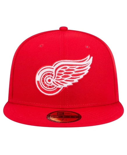 Мужская бейсболка New Era 59FIFTY, красная