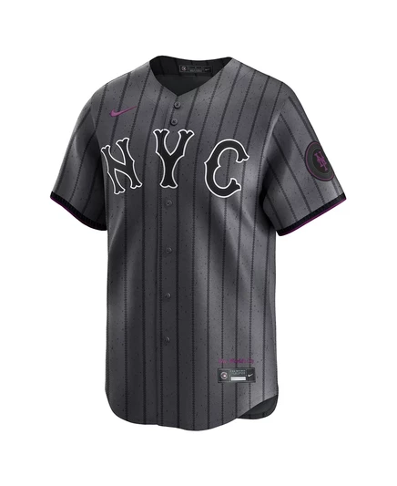 Мужская футболка Nike New York Metts 2024 City Connect Limited charcoal/graphite