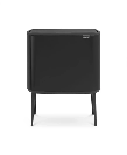 Мусорный контейнер Brabantia Bo Touch 11+23 л, черный