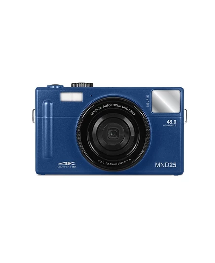 Цифровая камера Minolta MND25 48 МП 4K Wi‑Fi, синяя