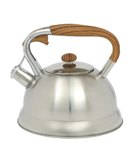 Mr. Coffee Woodmont 2-литровый чайник из нержавеющей стали с деревянной ручкой