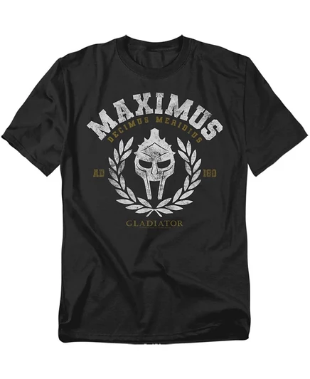 Унисекс футболка Gladiator Wreath Academy, черная