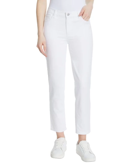 Женские джинсы Gloria Vanderbilt Knitology Cali укороченные, белые