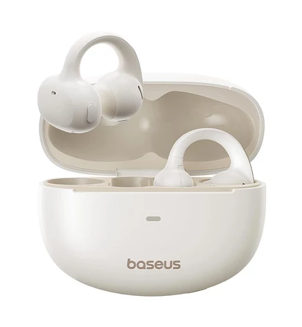 Открытые наушники Baseus True Wireless Наушники Bluetooth 5.3 с открытыми ушами Спортивные наушники, MC1 white