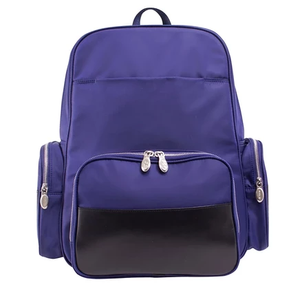 Унисекс рюкзак McKlein Cumberland 17″ двойной отсек, синий