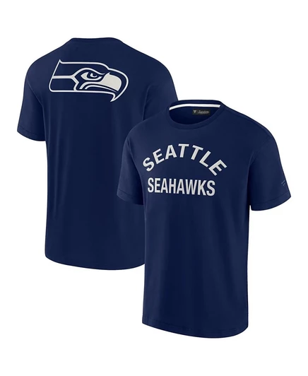 Унисекс футболка Fanatics Signature Seattle Seahawks, синяя