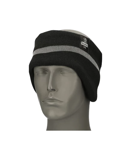 Мужская повязка на голову RefrigiWear Double Layer, черная