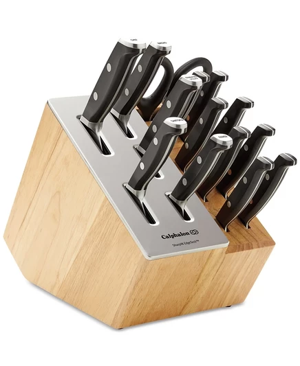 Набор ножей Calphalon Premier by Calphalon® из 15 предметов с технологией SharpIN™ Edgetech