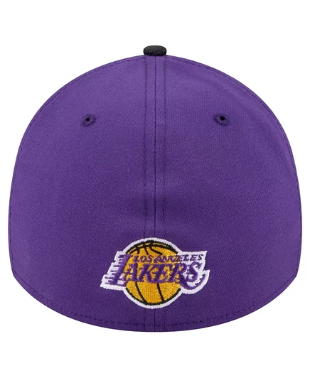 Мужская кепка New Era 39THIRTY Lakers, фиолетовая