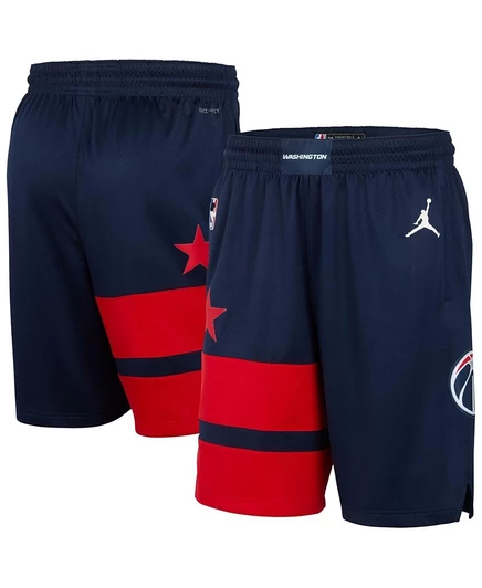 Мужские шорты Jordan Washington Wizards Statement, синие