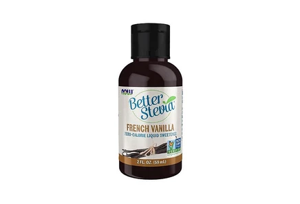 Жидкая французская ваниль NOW Foods BetterStevia, 2 унции, без цвета