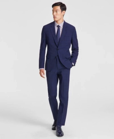 Мужской шерстяной костюм Hugo Boss Modern-Fit