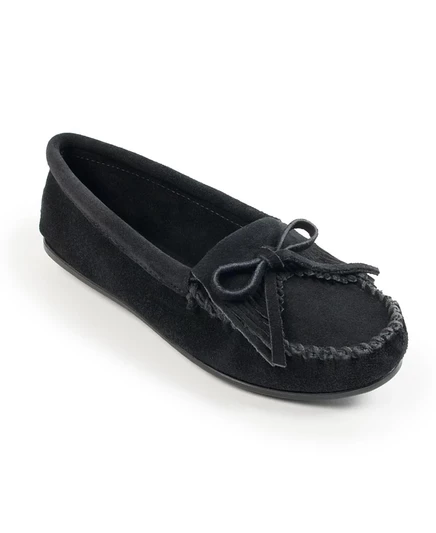 Женские мокасины Minnetonka Kilty, черные