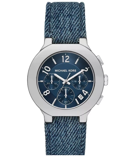  Женские джинсовые часы Gramercy Chronograph Blue, 40 мм blue