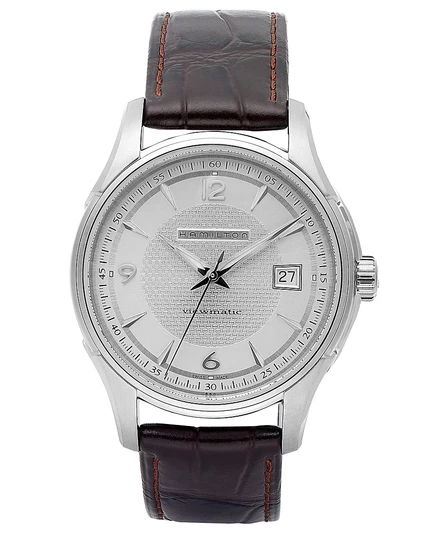 Мужские часы Hamilton Jazzmaster Viewmatic 40 мм, коричневый ремешок