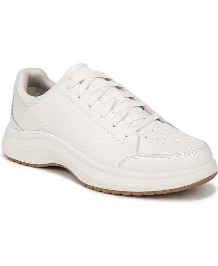 Мужские кроссовки Dr. Scholl's Feel Great при подошвенном фасциите на шнуровке белого цвета