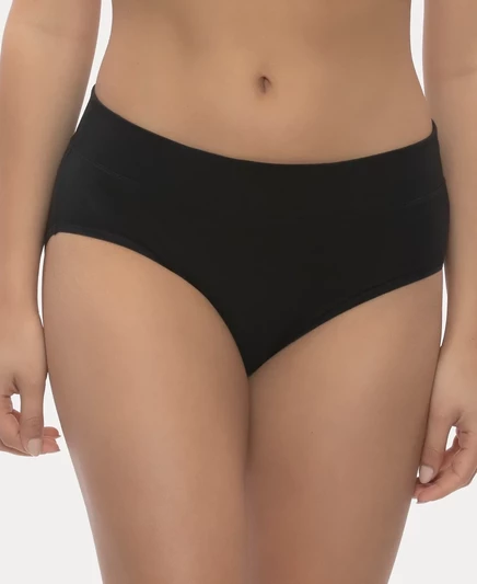 Женские хипстерские трусики Felina из хлопка Pima, 5 упаковок black