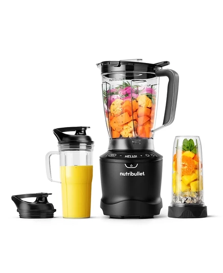 Блендер NutriBullet 1400 Вт SmartSense с кувшином, черный